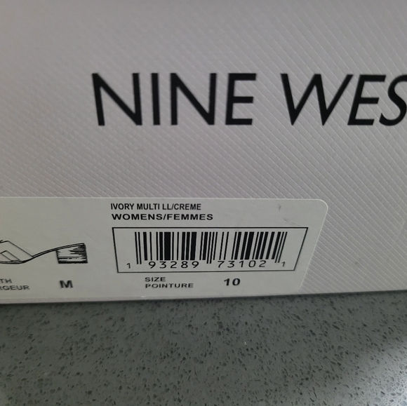 Woman's Ivory Multi Creme Sandals - Picture 3 of 3